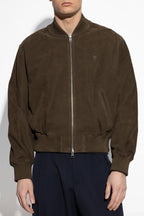 Ami Alexandre Mattiussi GREEN Suede jacket