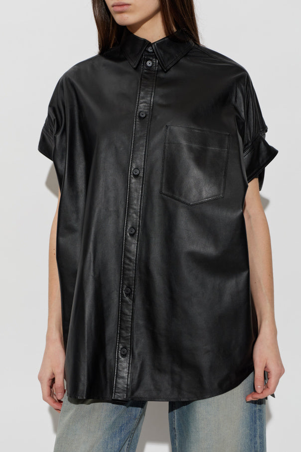 Balenciaga
Balenciaga BLACK Leather shirt