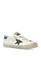 Golden Goose White ‘Super-Star Classic With List’ Sports Shoes