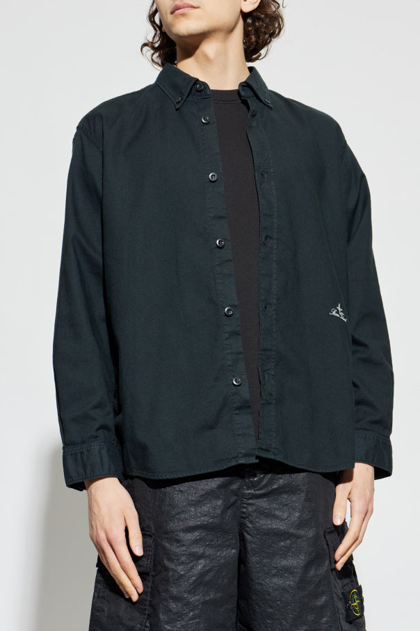 Stone Island
Stone Island BLACK Shirt with embroidered logo