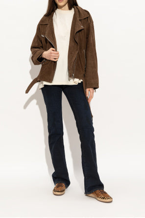 Golden Goose Brown 'Ball Star' Sports Shoes