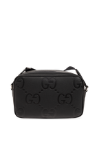 Gucci BLACK ‘GG Jumbo’ shoulder bag  766946 AABY7-1000