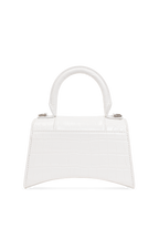 Balenciaga WHITE ‘Hourglass XS' shoulder bag 592833 1LR6Y-9001