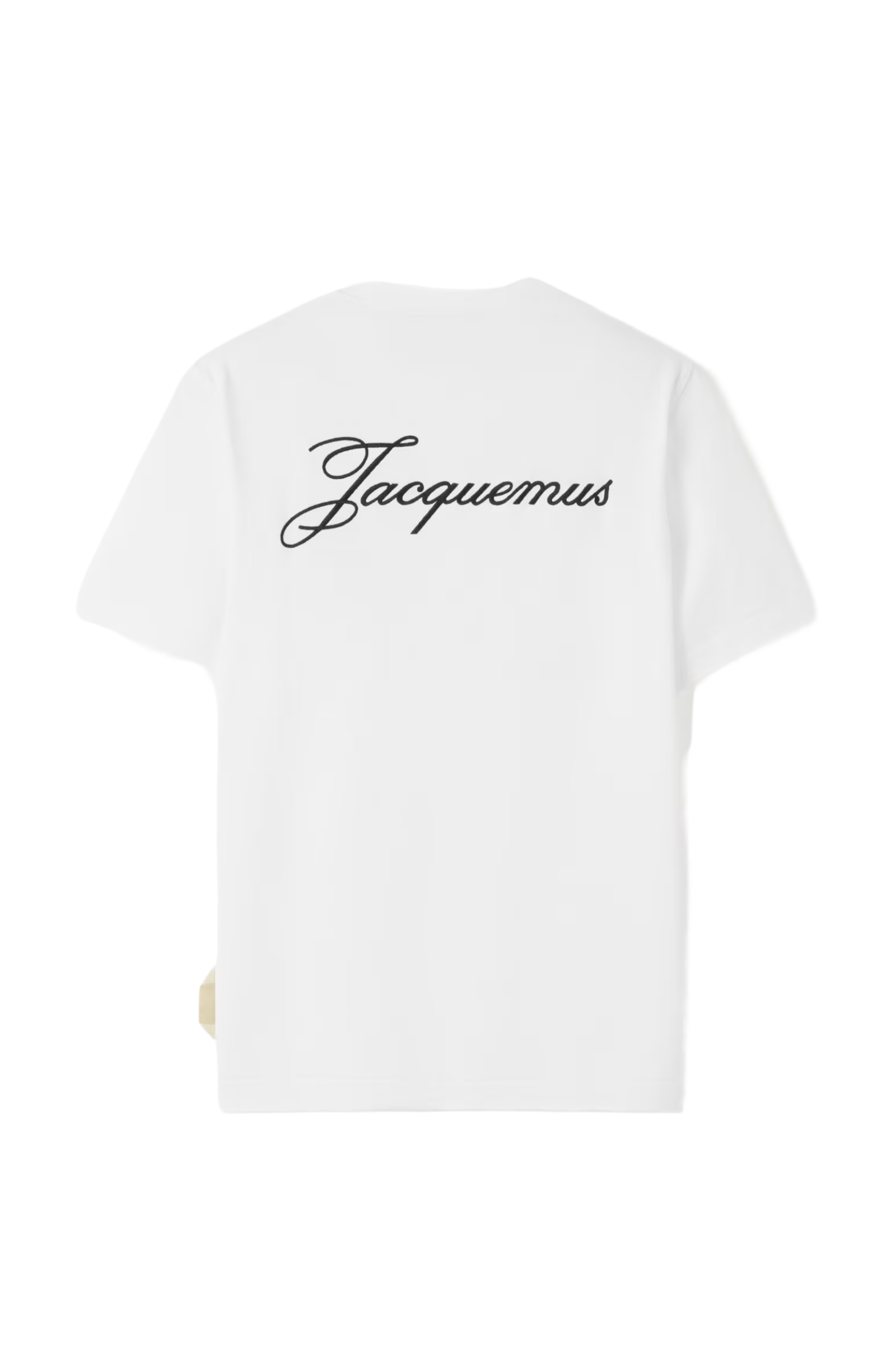 Jacquemus Short Sleeve T-shirt Logo White 33108868