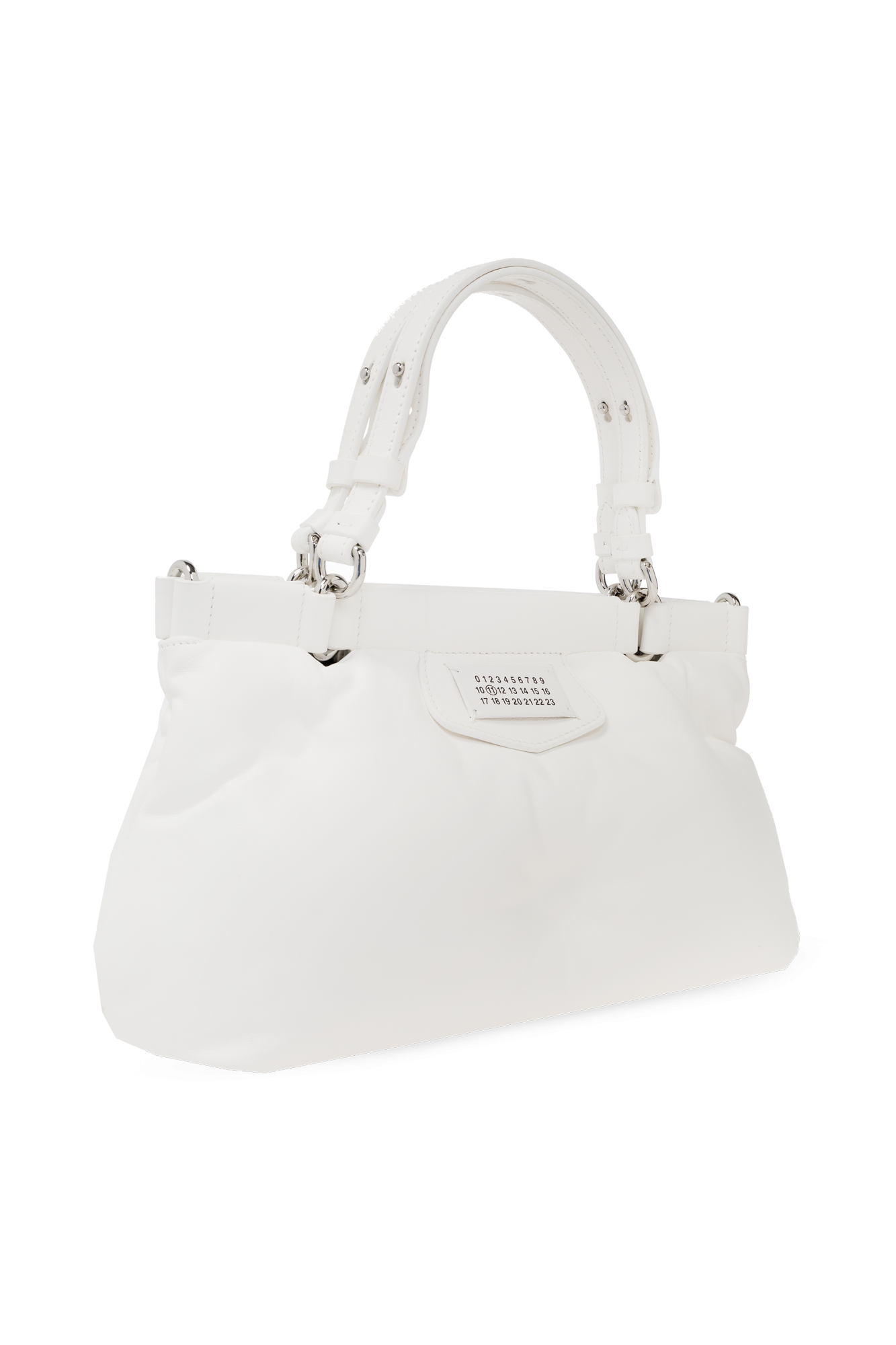 Maison Margiela WHITE ‘Glam Slam Small’ Handbag SB2WD0077 P4300-T1003