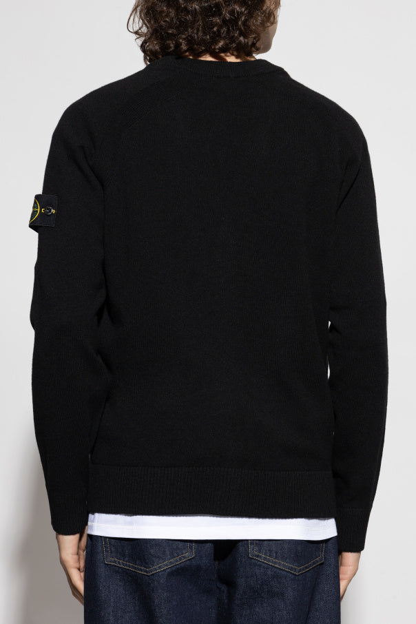 Stone Island
Stone Island BLACK Wool cardigan with logo patch