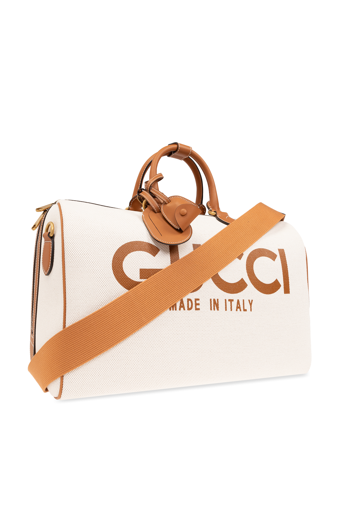 Gucci cream Travel bag with logo 771178 FACSX-8642