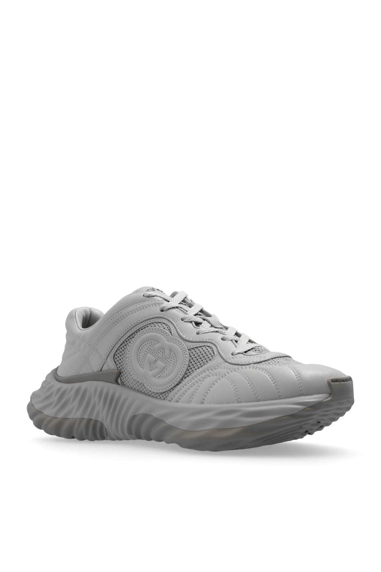 Gucci GREY Sneakers with logo 771471 AAC95-1440