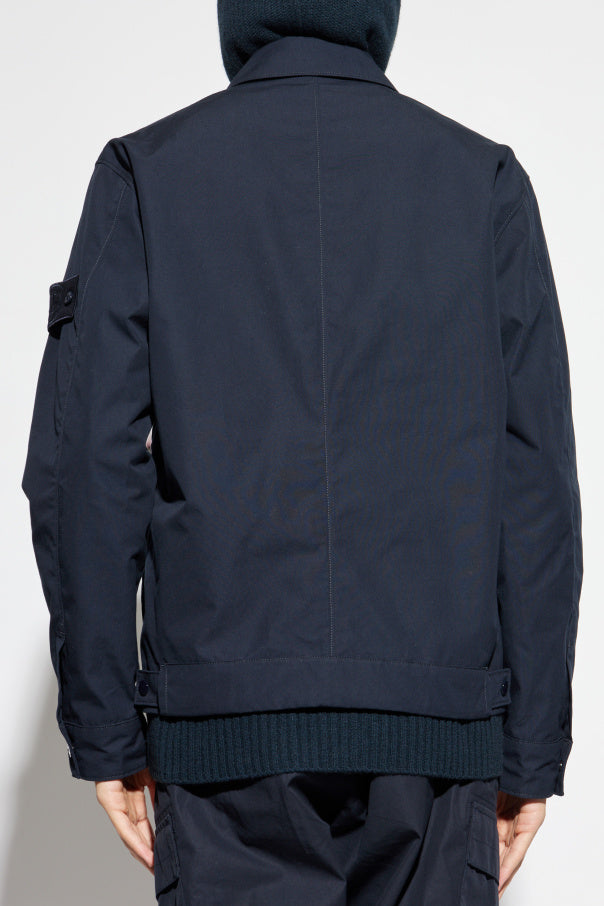 Stone Island
Stone Island NAVY BLUE Cotton jacket with logo patch