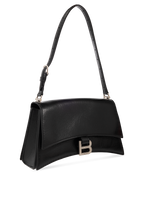 Balenciaga BLACK ‘Crush Small’ shoulder bag 765734 2AAR2-1000