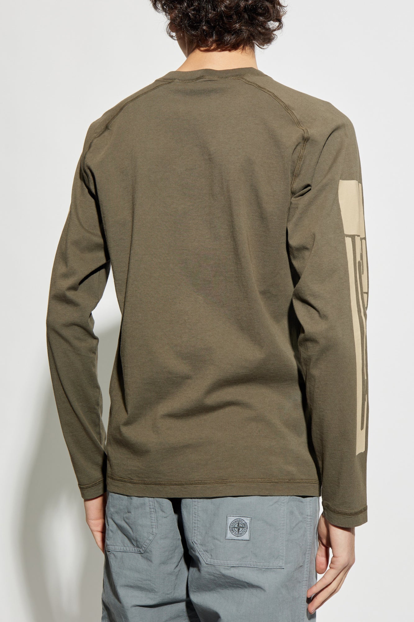 Stone Island GREEN T-shirt with logo K1S152100005 S0082-V0054