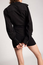 Jacquemus BLACK Asymmetrical top 213SH02-213 102-990