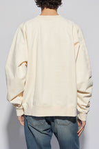 Jacquemus cream ‘Typo’ sweatshirt with logo 245JS236 2341-130