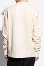 JIL SANDER cream Wool sweater J22GP0244 J14761-109