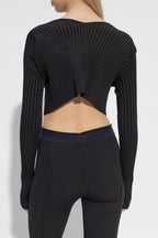 Jacquemus BLACK ‘Pralu’ top 213KN108 2190-990