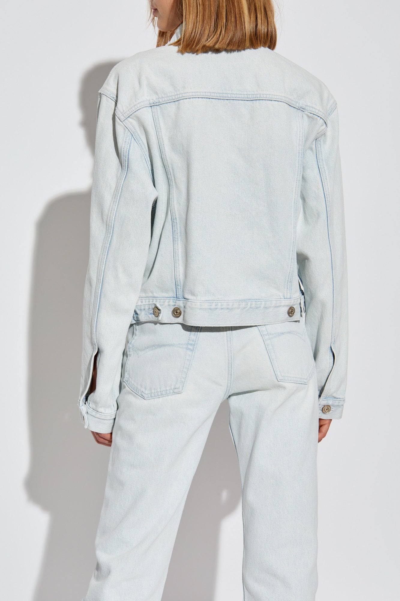 Balenciaga light blue Denim Jacket 773613 TGW24-3902