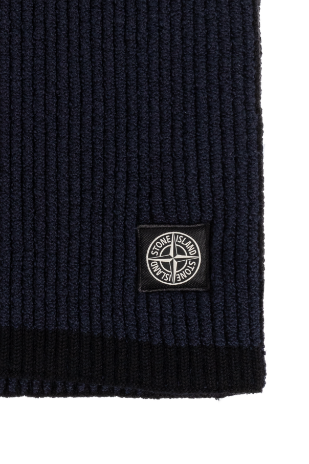 Stone Island
Stone Island BLACK Scarf with logo patch