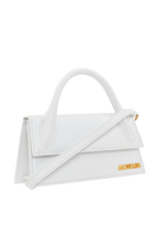 Jacquemus WHITE ‘Le Chiquito Long’ shoulder bag 213BA04-213 300-100