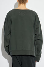 Maison Margiela GREY Sweatshirt with embroidered logo S50GU0230 M25017-969