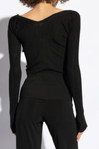 Jacquemus BLACK Top 'Pralu' 241KN357 2358-990