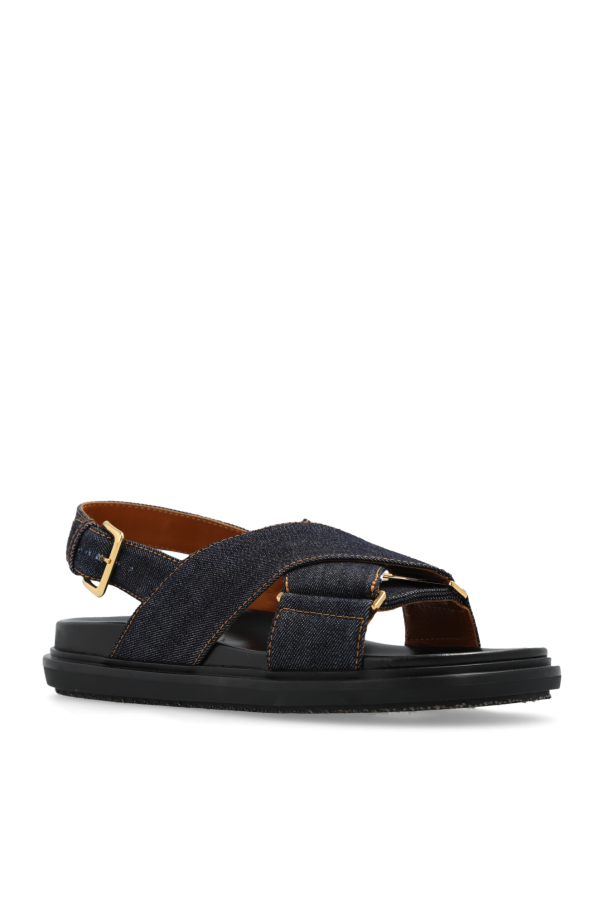 Marni ‘Fussbett’ denim sandals