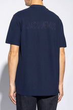 Jacquemus NAVY BLUE Jacquemus 'Maille' Polo 246KN296 2379-390