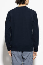 Stone Island NAVY BLUE Sweater with logo K1S155100036 S00B5-V0020