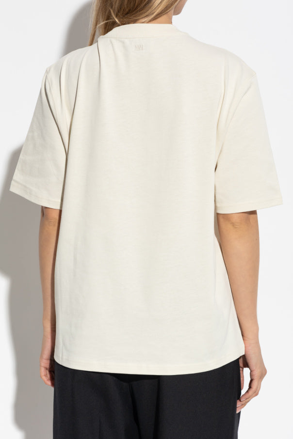 Ami Alexandre Mattiussi
Ami Alexandre Mattiussi cream T-shirt with logo