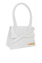 Jacquemus WHITE ‘Le Chiquito Moyen’ shoulder bag 213BA02-213 300-100