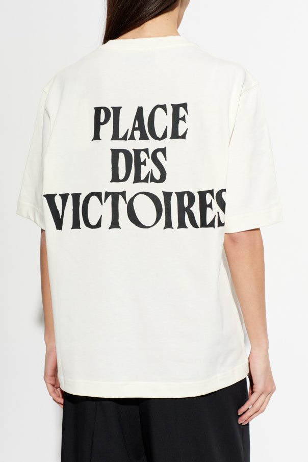 Ami Alexandre Mattiussi
Ami Alexandre Mattiussi cream T-shirt with print