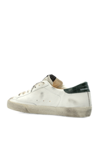 Golden Goose White ‘Super-Star Classic With List’ Sports Shoes