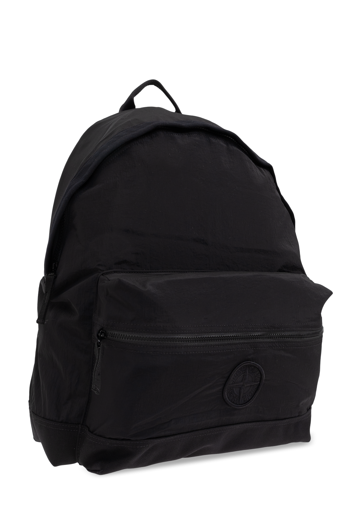 Stone Island BLACK Backpack with logo K1S159200009 S0076-V0029
