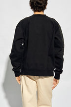 Jacquemus BLACK ‘Typo’ sweatshirt with logo 245JS236 2341-990