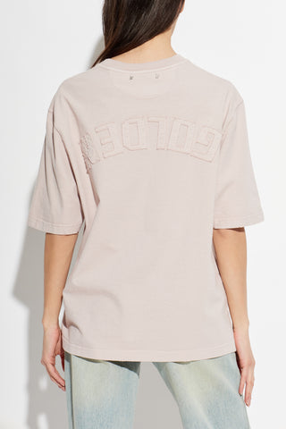 Golden Goose PINK T-shirt with logo
