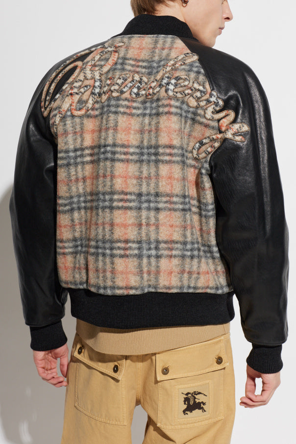 Burberry
Burberry BROWN ‘Rosewell’ bomber jacket