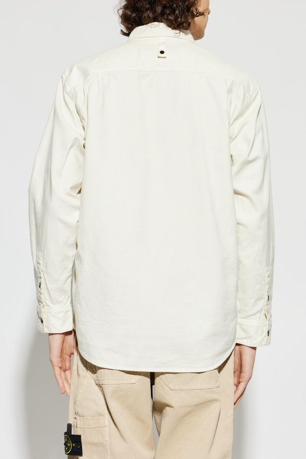 Stone Island
Stone Island cream Shirt with embroidered logo