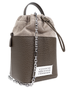 Maison Margiela GREEN ‘5AC Small’ bucket bag S61WG0035 P4348-T2147