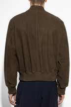 Ami Alexandre Mattiussi GREEN Suede jacket