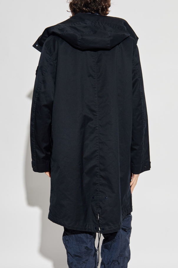 Stone Island
Stone Island NAVY BLUE "Performance Twill Wool-Tc Ghost Piece" coat