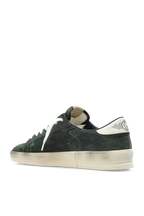 Golden Goose Green "Stardan With Collarino And Lace Loops" sports shoes