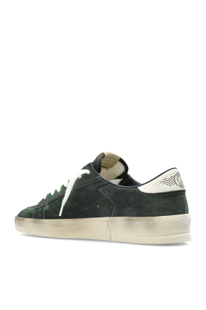 Golden Goose Green "Stardan With Collarino And Lace Loops" sports shoes