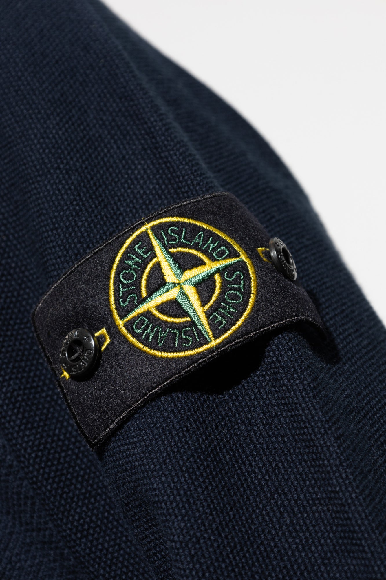 Stone Island NAVY BLUE Sweater with logo K1S155100036 S00B5-V0020