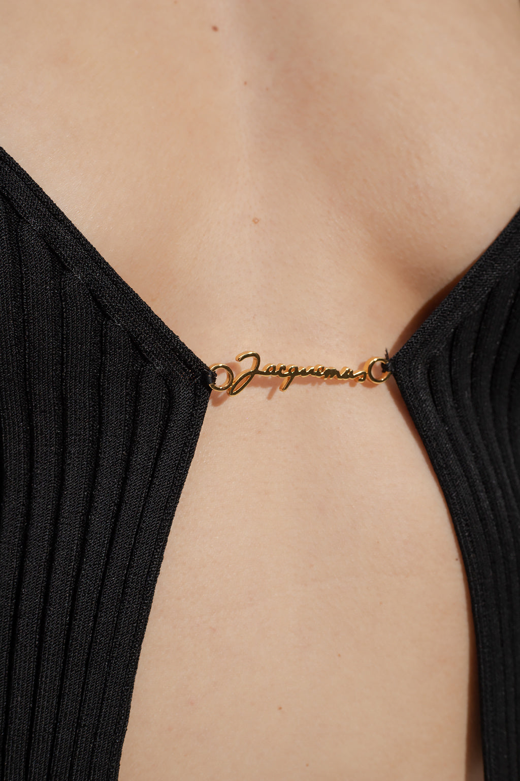 Jacquemus BLACK ‘Pralu’ top 213KN108 2190-990