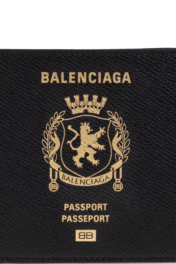 Balenciaga
Balenciaga BLACK Leather wallet with print