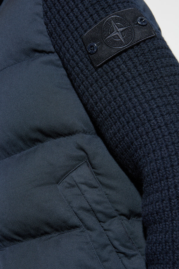 Stone Island
Stone Island NAVY BLUE Down jacket with logo patch
