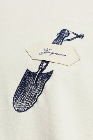 Jacquemus T-shirt with logo patch