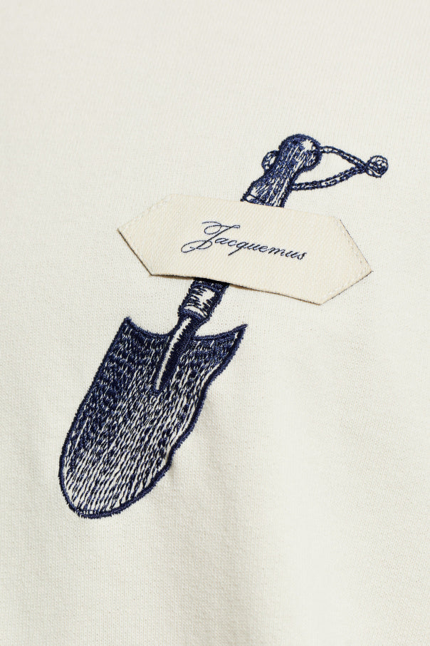 Jacquemus T-shirt with logo patch