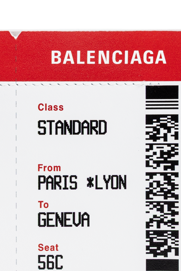 Balenciaga
Balenciaga WHITE Leather wallet with print