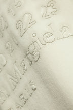 Maison Margiela cream Sweatshirt with logo S50GU0230 M25017-103