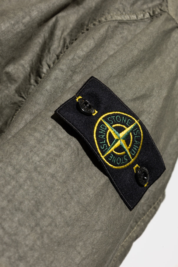 Stone Island
Stone Island GREEN Jacket Organic-Look Nylon Panama-TC